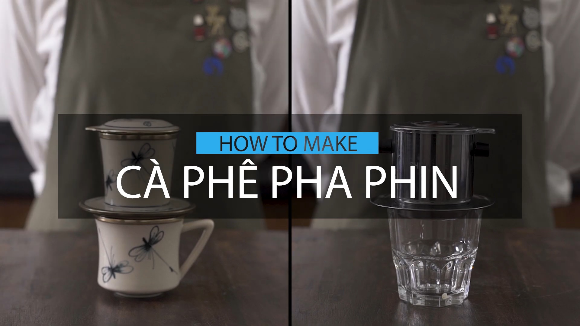 Hướng dẫn pha cà phê Việt Nam với Cà Phê SHIN